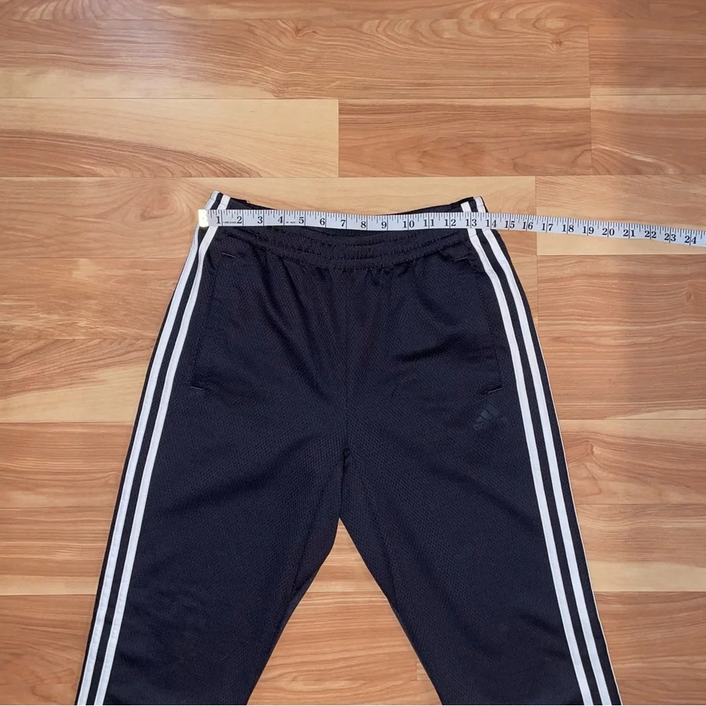 Adidas Carbon Gray  Track Snap Stripe Pants Size Small Streetwear Y2K 90s Retro